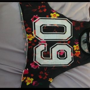 Floral tank top